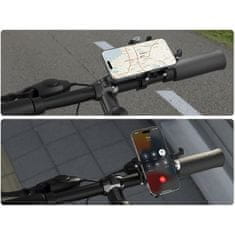Tech-protect V1 držák na mobil na kolo, černý/červený