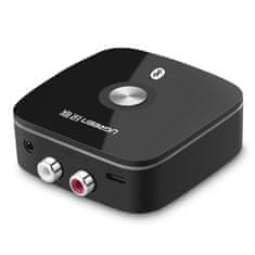 Ugreen Bluetooth audio přijímač aptX 2RCA / 3.5mm jack, černý