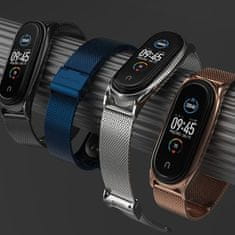 Tech-protect Milanese řemínek na Xiaomi Mi Band 7, rose gold