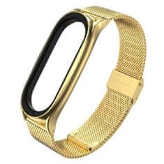 Tech-protect Milanese řemínek na Xiaomi Mi Band 7, gold