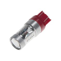 Stualarm CREE LED T20 (7443) červená, 12-24V, 30W (6x5W) (95C-T20-30Wr) 2 ks