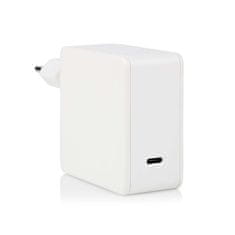 Nedis WCGPD100W100WT 100 W GaN rychlý USB nabíjecí adaptér 3 A / 5 A / 1x USB-C / bílá