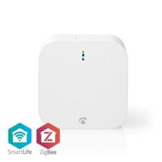 Nedis WIFIZBT10CWT SmartLife Brána Zigbee 3.0 | 50 Zařízení | Síťové napájení | Android / IOS | Bílá