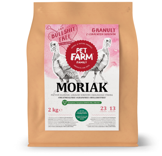 Pet Farm Family Moriak granule pro psy 2kg