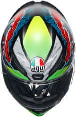 AGV přilba K-1 S Dundee matt černo-žluto-modro-bílo-červeno-zeleno-šedá M