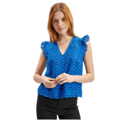 Orsay Modrá dámská vzorovaná halenka ORSAY_633019-511000 34