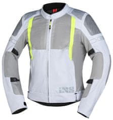 iXS Sportovní bunda iXS TRIGONIS-AIR X51063 light grey-grey-yellow fluo M X51063-995-M