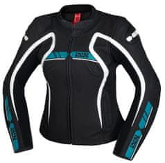 iXS Dámská sportovní bunda iXS RS-600 1.0 X73008 černo-tyrkysová 36D X73008-370-36D