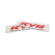 KYB FF Sticker set KYB KYB 170010000202 Racing suspension červená 170010000202