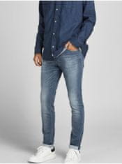 Jack&Jones Modré skinny džíny Jack & Jones Glenn 30/34