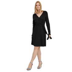 Orsay Černé dámské svetrové šaty ORSAY_530386-660000 XS