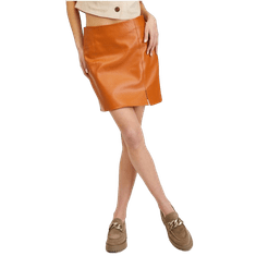 Orsay Oranžová dámská koženková sukně ORSAY_726344-789000 36
