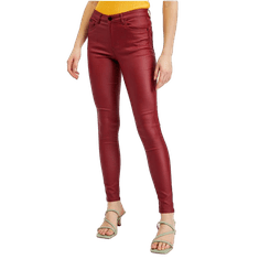 Orsay Vínové dámské skinny fit kalhoty ORSAY_319259395000 38