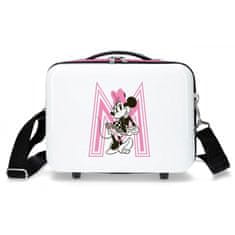 Joummabags ABS Cestovní kosmetický kufřík MINNIE MOUSE Pink, 21x29x15cm, 9L, 3413922