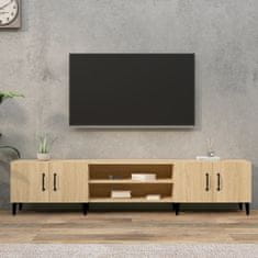 Vidaxl TV skříňka dub sonoma 180 x 31,5 x 40 cm kompozitní dřevo