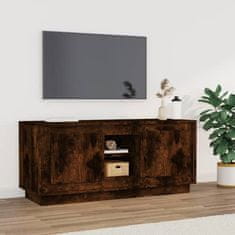 Vidaxl TV skříňka kouřový dub 102 x 35 x 45 cm kompozitní dřevo