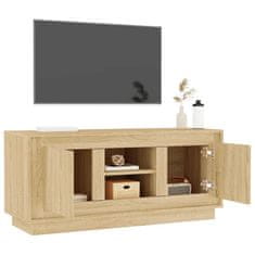 Vidaxl TV skříňka dub sonoma 102 x 35 x 45 cm kompozitní dřevo