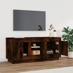 Vidaxl TV skříňka kouřový dub 102 x 35 x 45 cm kompozitní dřevo