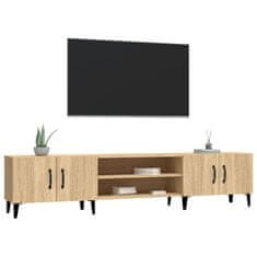 Vidaxl TV skříňka dub sonoma 180 x 31,5 x 40 cm kompozitní dřevo