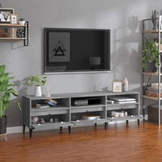 Vidaxl TV skříňka betonově šedá 150 x 30 x 44,5 cm kompozitní dřevo