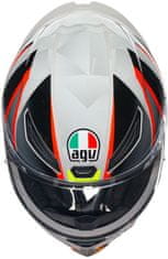 AGV přilba K-1 S Blipper černo-žluto-červeno-šedá M