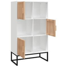 Vidaxl Highboard bílý 70 x 35 x 125 cm kompozitní dřevo