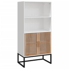 Vidaxl Highboard bílý 60 x 35 x 125 cm kompozitní dřevo