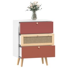 Greatstore Příborník se zásuvkami 60 x 30 x 75 cm kompozitní dřevo