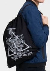 CurePink Bavlněný gym bag - vak se šňůrkami Harry Potter: Tři bratři (35 x 44 cm) bavlna