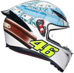 AGV přilba K-1 S Rossi winter test 2017 XL