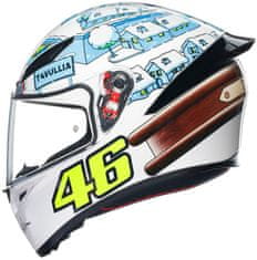 AGV přilba K-1 S Rossi winter test 2017 XL