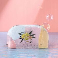 INNA Transparentní make-up Bag toaletní taška Malá kosmetická taška pro kabelku tužka pouzdro Vodotěsná toaletní taška pro dámy