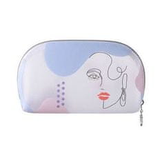 INNA Průhledná kosmetická taška Toaletní taška Malá kosmetická taška do kabelky Penál Vodotěsná toaletní taška pro ženy KOSGRANADA-4