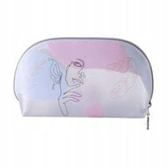 INNA Průhledná kosmetická taška Toaletní taška Malá kosmetická taška do kabelky Penál Vodotěsná toaletní taška pro ženy KOSGRANADA-6