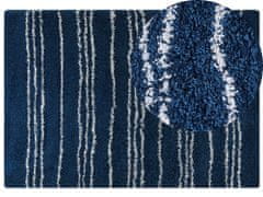 Beliani Koberec 160 x 230 cm modrý/bílý TASHIR