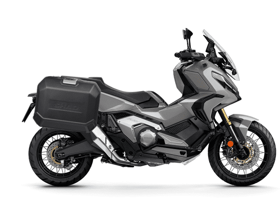 SHAD Kompletní sada bočních černých hliníkových kufrů TERRA BLACK, 47/47 litrů boční kufry, včetně montážní sady SHAD HONDA X-ADV 750