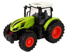 Lean-toys Traktor Zdalnie Sterowany 1:24 R/C Pilot 2,4 G Zielony