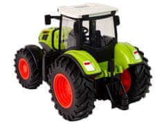 Lean-toys Traktor Zdalnie Sterowany 1:24 R/C Pilot 2,4 G Zielony