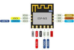 HADEX Modul WiFi ESP8285 ESP-M3, kompatibilní s ESP8266