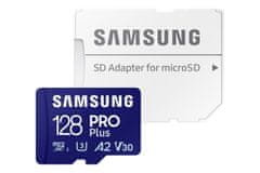 Samsung Samsung/micro SDXC/128GB/Class 10/+ Adaptér/Modrá