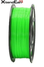 XtendLan PLA filament 1,75mm zářivě zelený 1kg