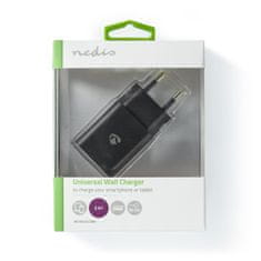 Nedis WCHAU242ABK USB napájecí adaptér 2.4 A / černá