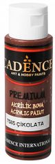 Cadence Premium akrylová barva - hnědá 70 ml