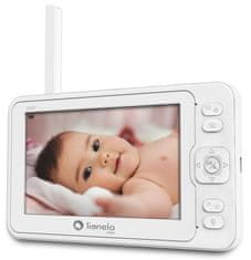 Lionelo video chůvička BABYLINE 6.2 WHITE - rozbaleno