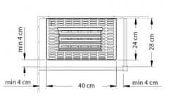 EOS Saunatechnik Saunová kamna EOS Filius 7,5 kW