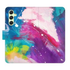 iSaprio Flipové pouzdro - Abstract Paint 05 pro Samsung Galaxy A54 5G
