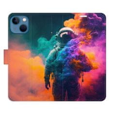iSaprio Flipové pouzdro - Astronaut in Colours 02 pro Apple iPhone 13