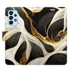 iSaprio Flipové pouzdro - BlackGold Marble pro Samsung Galaxy A53 5G