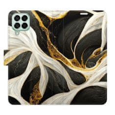 iSaprio Flipové pouzdro - BlackGold Marble pro Samsung Galaxy M53 5G