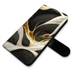 iSaprio Flipové pouzdro - BlackGold Marble pro Samsung Galaxy A34 5G